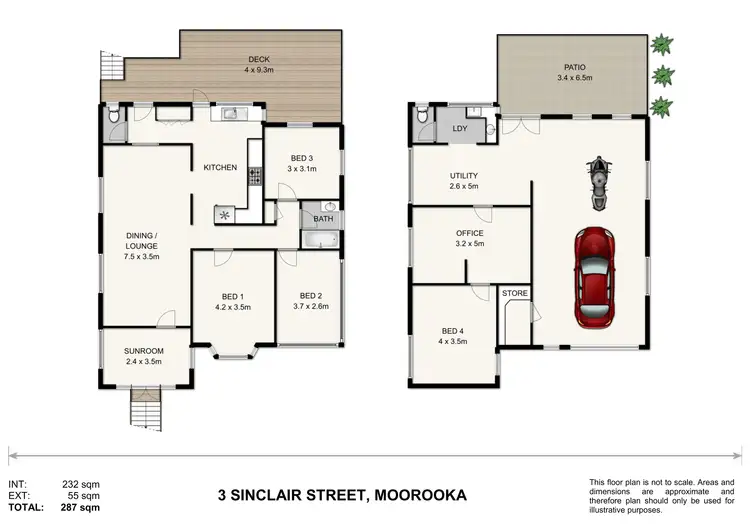 Floorplan of Homely house listing, 3 Sinclair Street, Moorooka QLD 4105