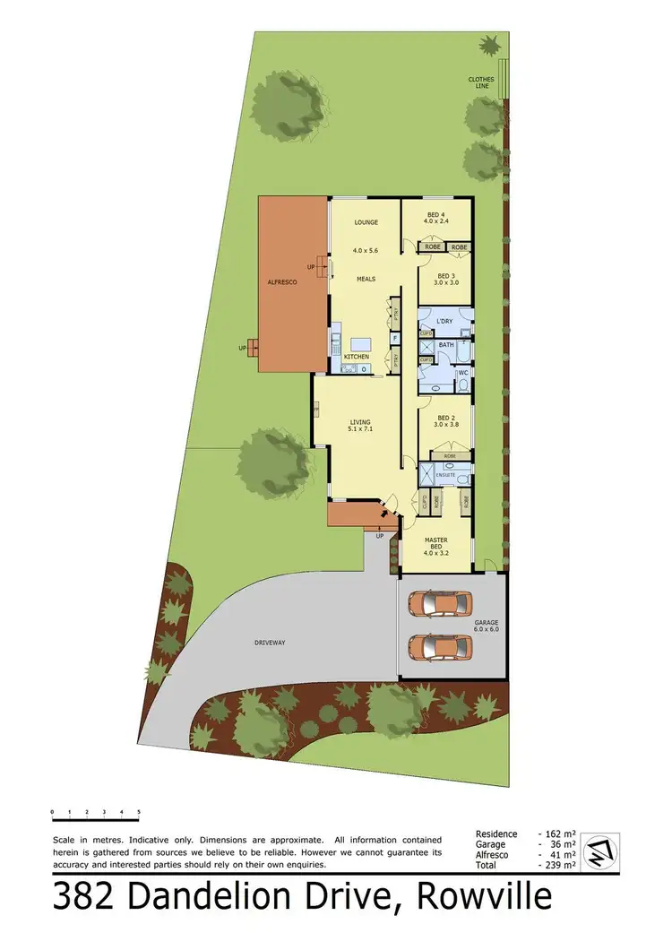 Floorplan of Homely house listing, 382 Dandelion Drive, Rowville VIC 3178