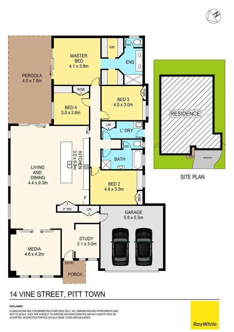 Floorplan of Homely house listing, 14 Vine Street, Pitt Town NSW 2756