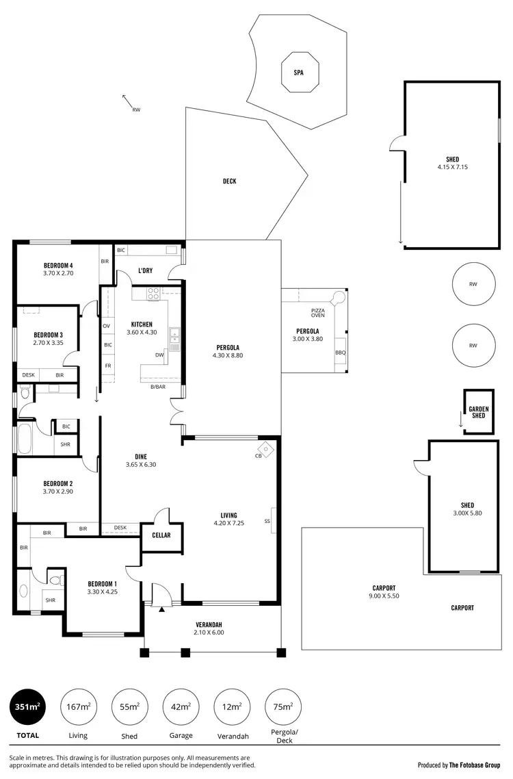 Floorplan of Homely house listing, 38 Wirrinilla Drive, Macclesfield SA 5153