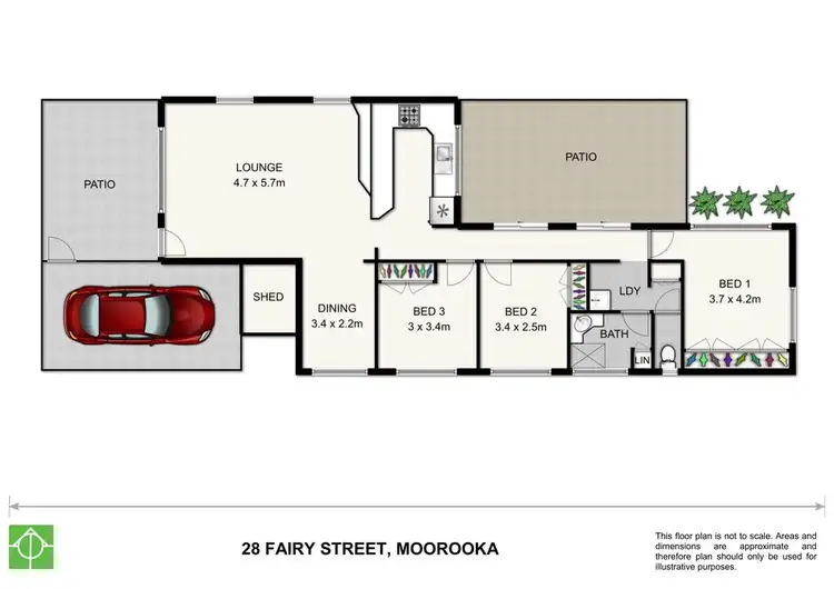 Floorplan of Homely house listing, 28 Fairy Street, Moorooka QLD 4105