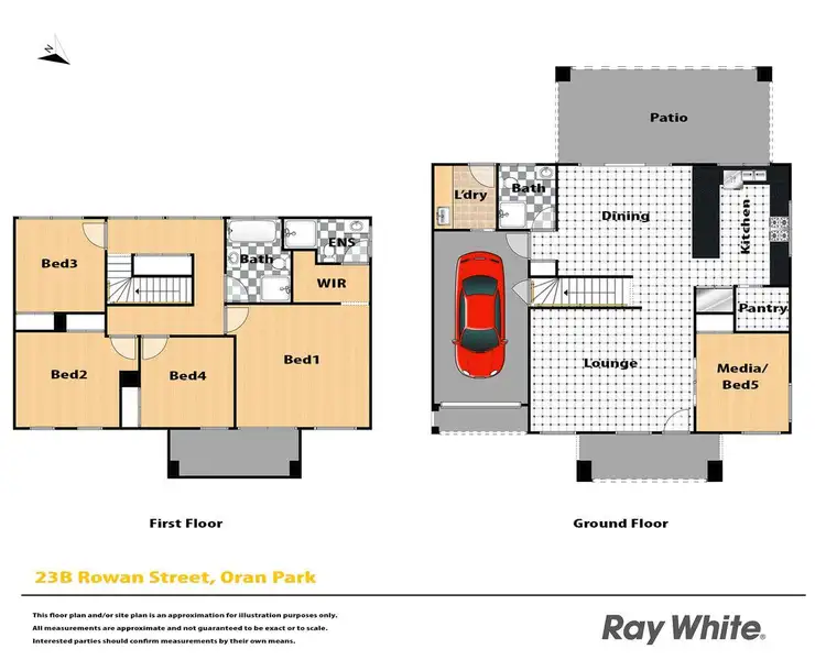 Floorplan of Homely house listing, 23B Rowan Street, Oran Park NSW 2570