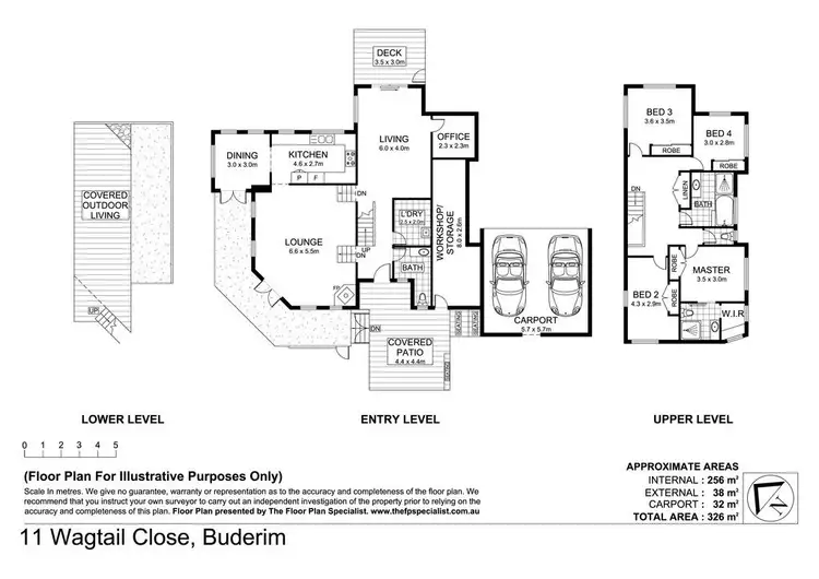Floorplan of Homely house listing, 11 Wagtail Close, Buderim QLD 4556