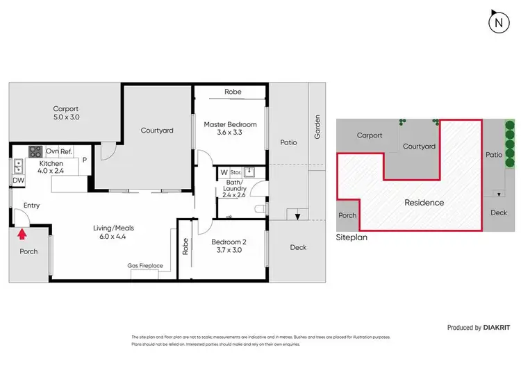 Floorplan of Homely unit listing, 12/11 Williams Street, Frankston VIC 3199
