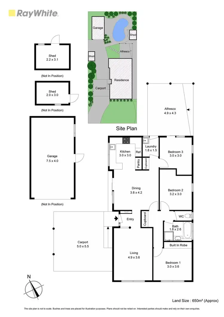 Floorplan of Homely house listing, 52 Southgateway, Langwarrin VIC 3910