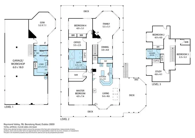 Floorplan of Homely rural property listing, 19L Benolong Road, Dubbo NSW 2830