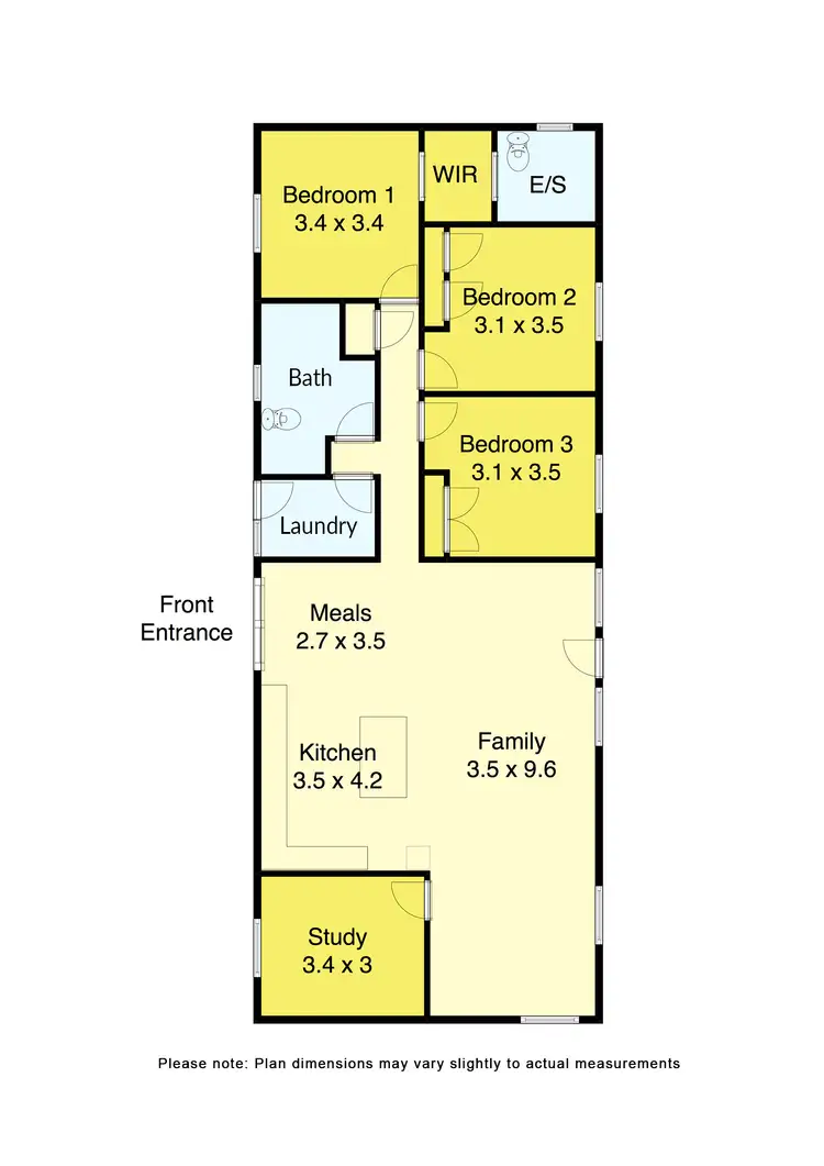 Floorplan of Homely rural property listing, 100 Gists Road, Smythesdale VIC 3351