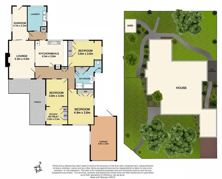 Floorplan of Homely house listing, 44 Broadway, Bonbeach VIC 3196