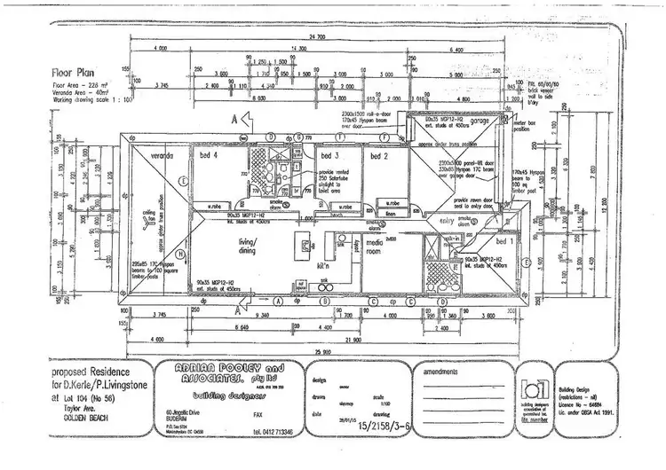 Floorplan of Homely house listing, 56 Taylor Avenue, Golden Beach QLD 4551