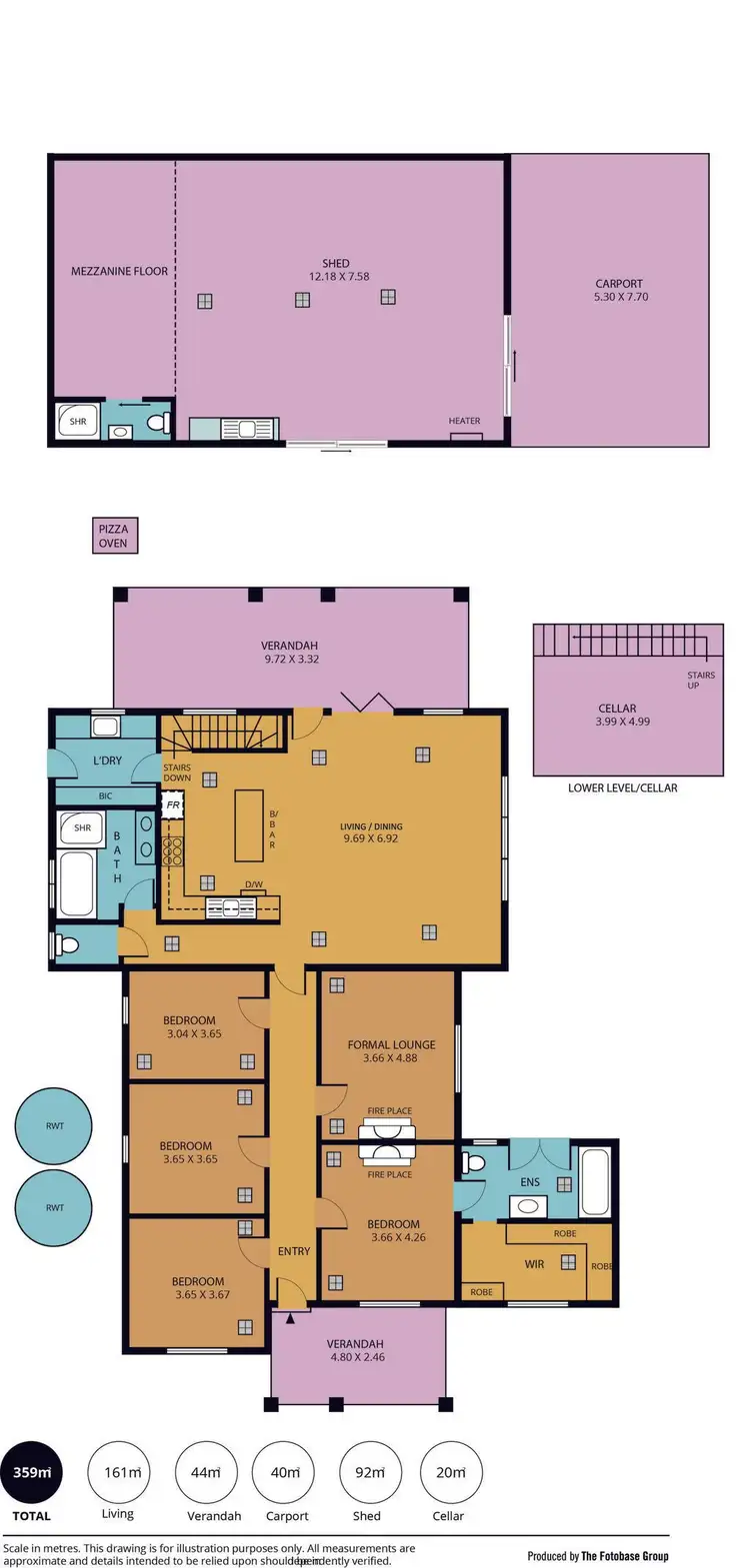 Floorplan of Homely house listing, 23 East Avenue, Allenby Gardens SA 5009
