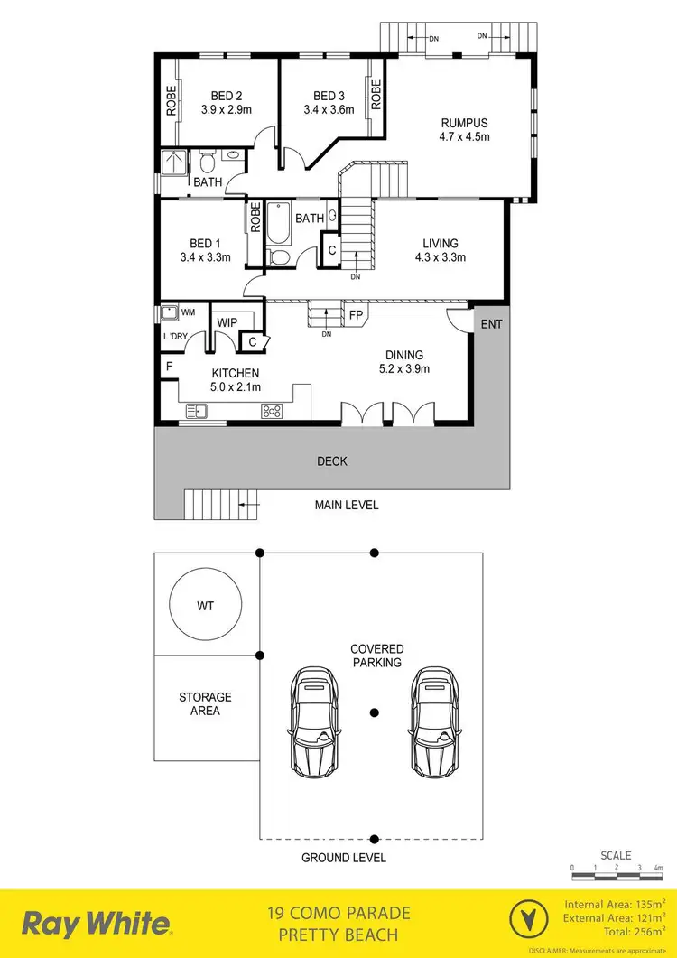 Floorplan of Homely house listing, 19 Como Parade, Pretty Beach NSW 2257