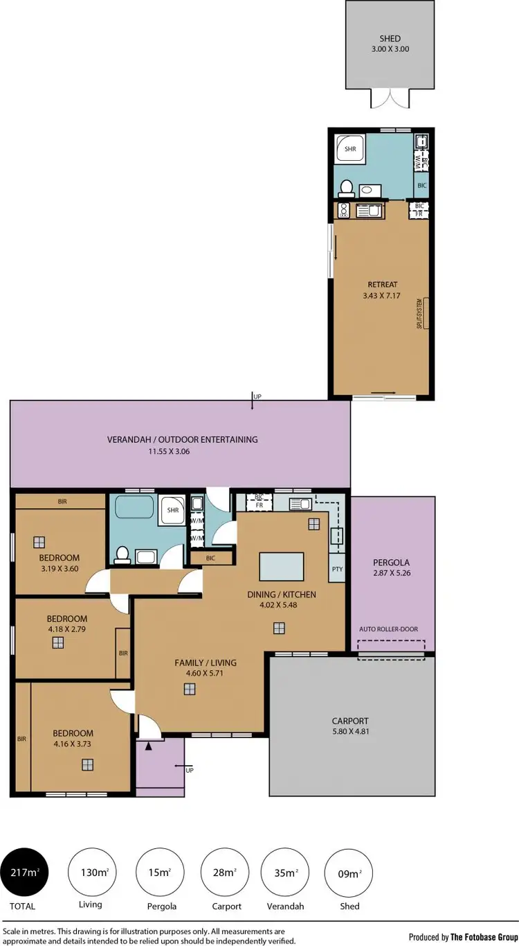 Floorplan of Homely house listing, 15 David Avenue, Findon SA 5023