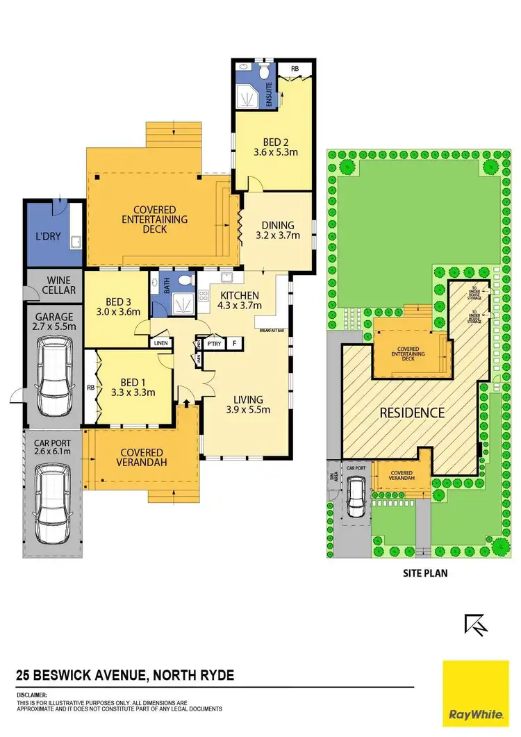 Floorplan of Homely house listing, 25 Beswick Avenue, North Ryde NSW 2113
