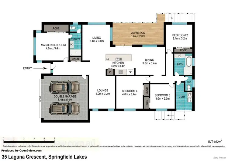 Floorplan of Homely house listing, 35 Laguna Crescent, Springfield Lakes QLD 4300