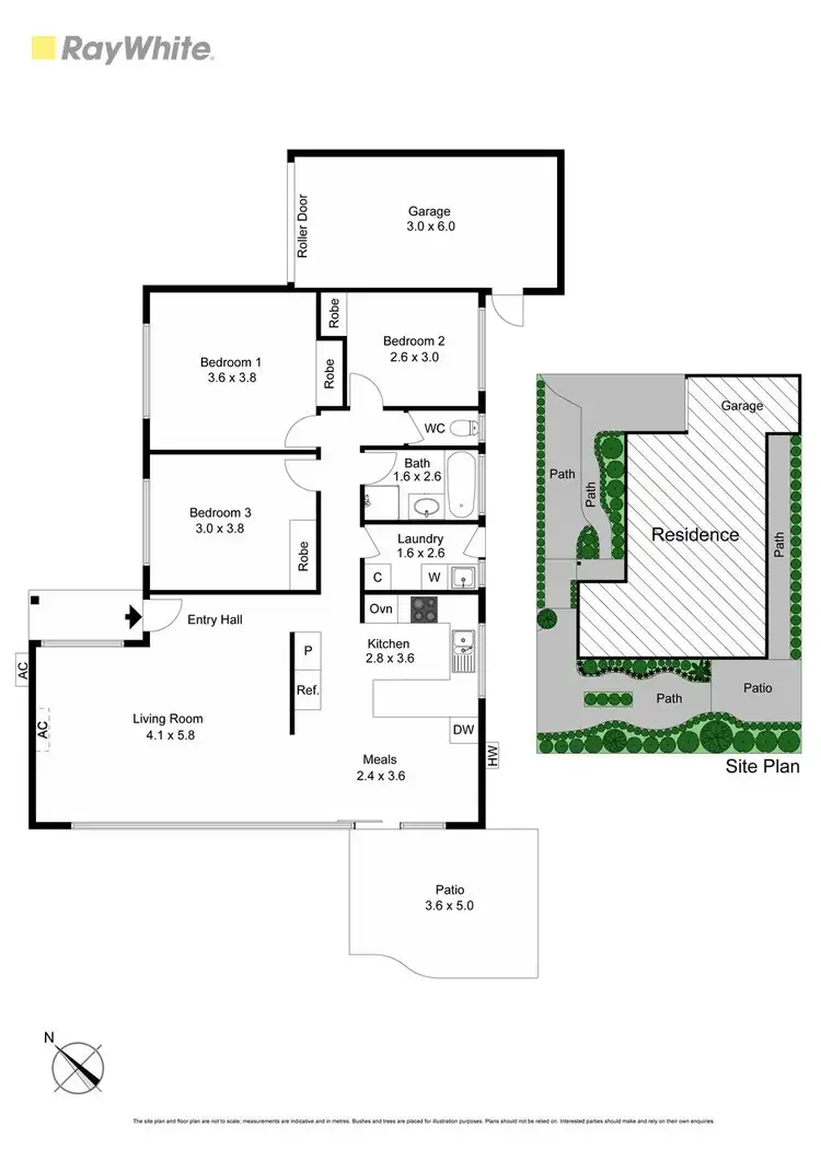 Floorplan of Homely unit listing, 22A Summit Road, Frankston VIC 3199