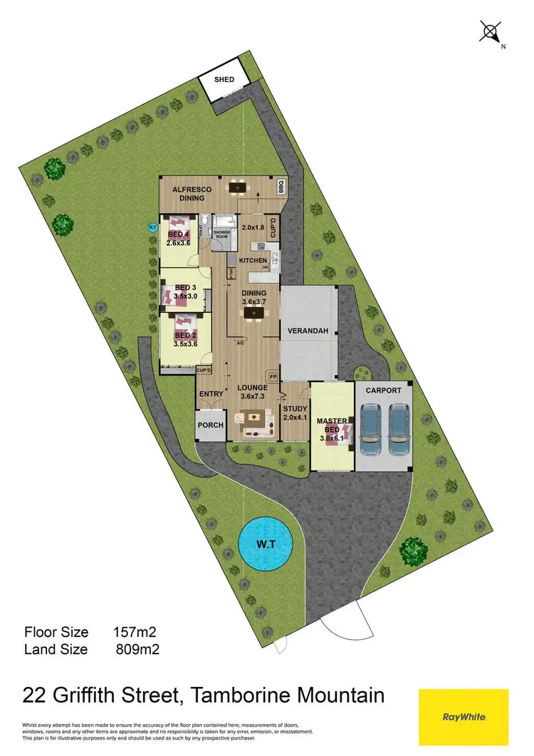 Floorplan of Homely house listing, 22 Griffith Street, Tamborine Mountain QLD 4272