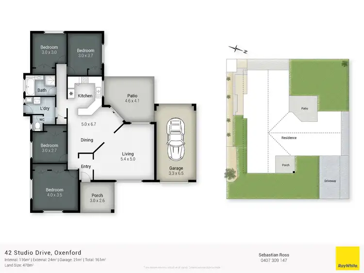 Floorplan of Homely house listing, 42 Studio Drive, Oxenford QLD 4210
