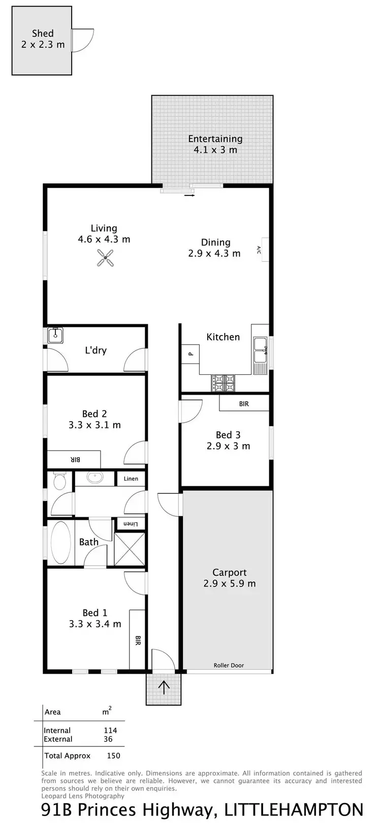 Floorplan of Homely house listing, 91B Princes Highway, Littlehampton SA 5250