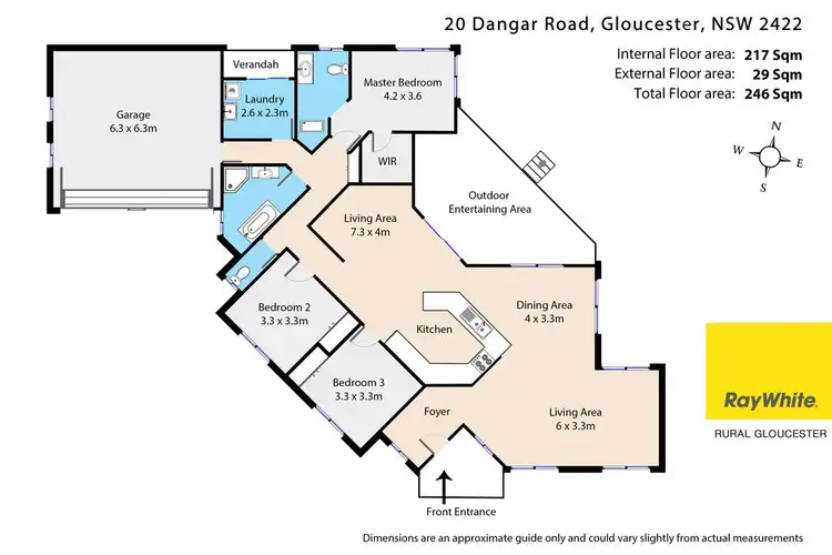 Floorplan of Homely house listing, 20 Dangar Road, Gloucester NSW 2422