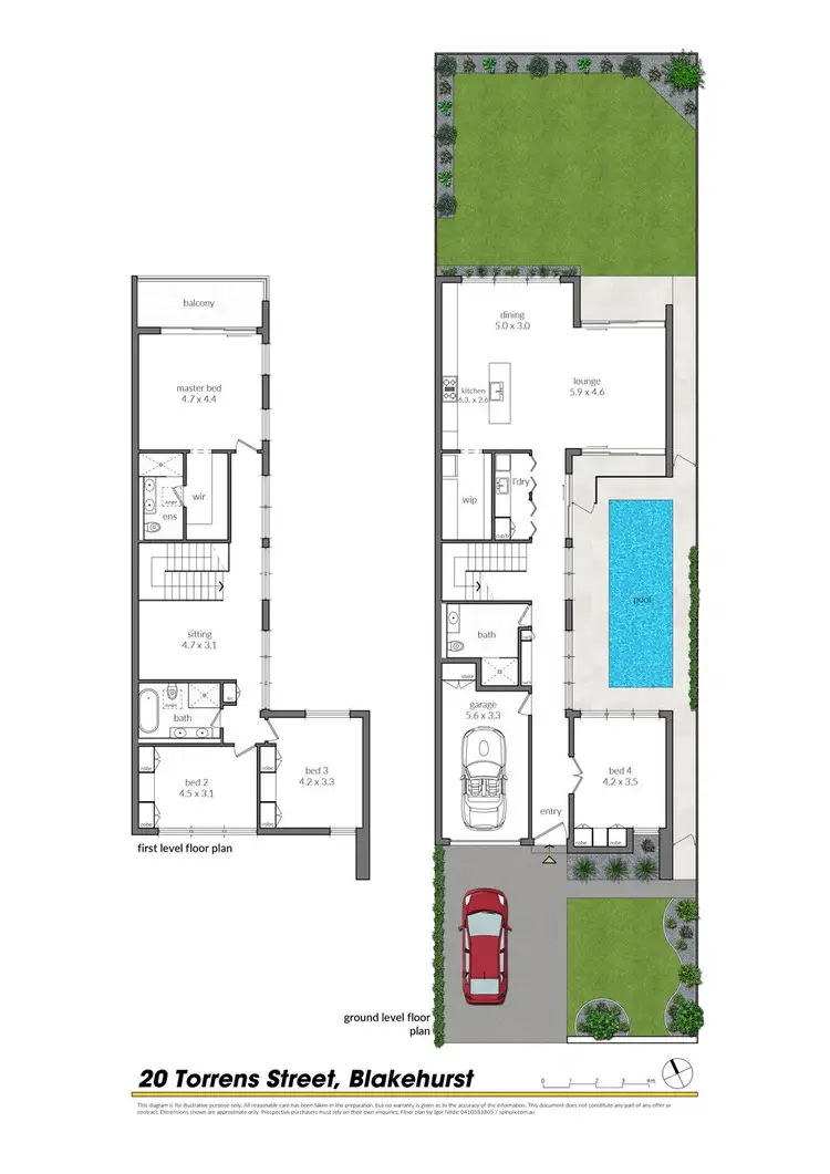 Floorplan of Homely house listing, 20a Torrens Street, Blakehurst NSW 2221