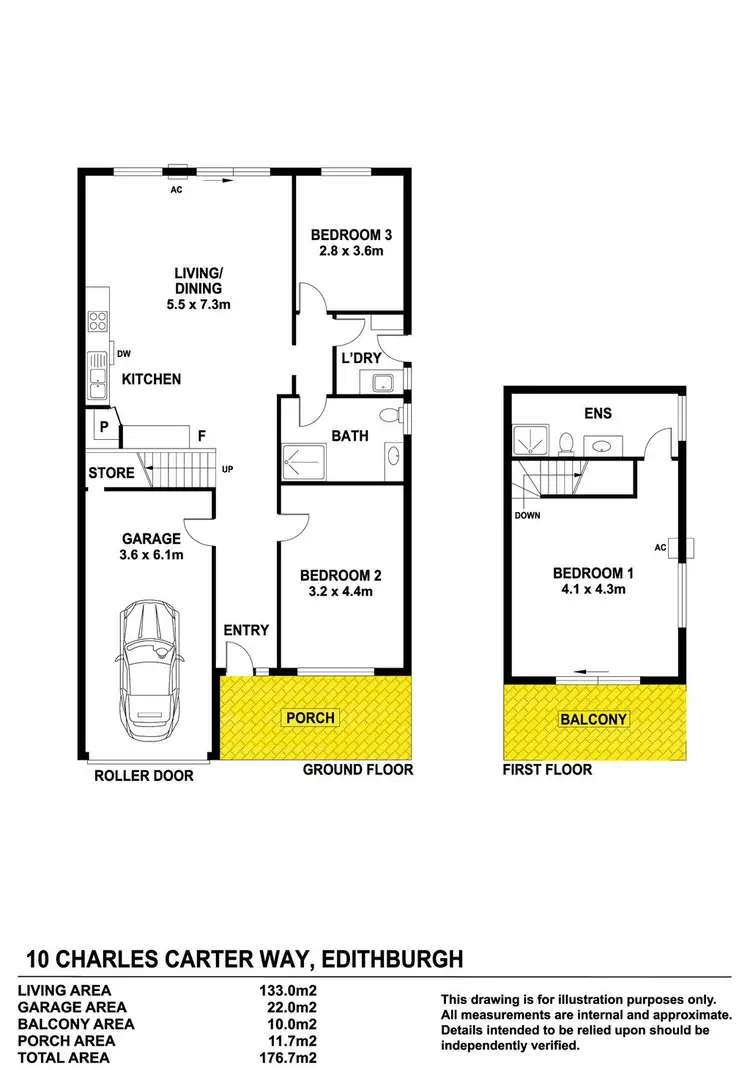 Floorplan of Homely house listing, 10A Charles Carter Way, Edithburgh SA 5583