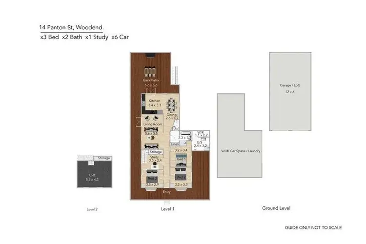 Floorplan of Homely house listing, 14 Panton Street, Woodend QLD 4305