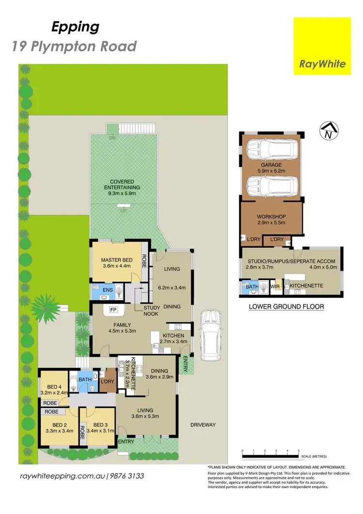 Floorplan of Homely house listing, 19 Plympton Road, Epping NSW 2121