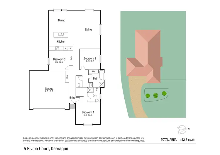Floorplan of Homely house listing, 5 Elvina Street, Deeragun QLD 4818