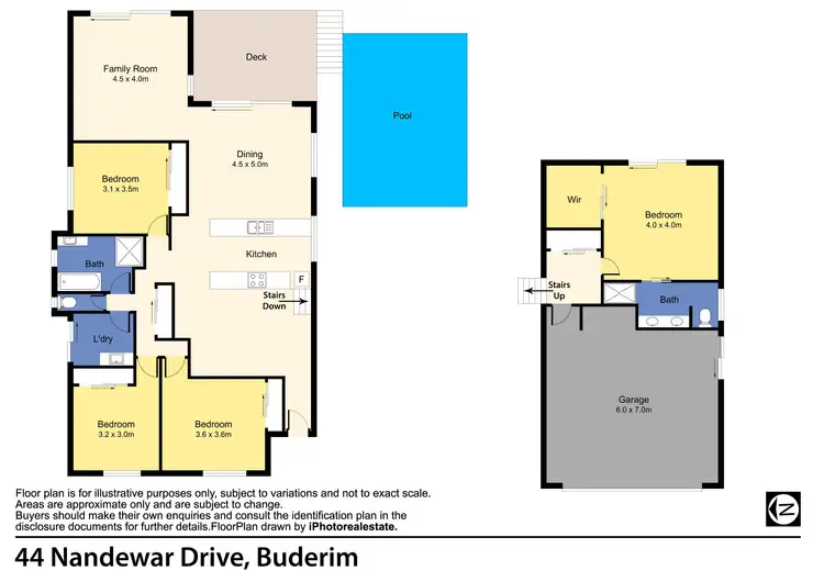 Floorplan of Homely house listing, 44 Nandewar Drive, Buderim QLD 4556