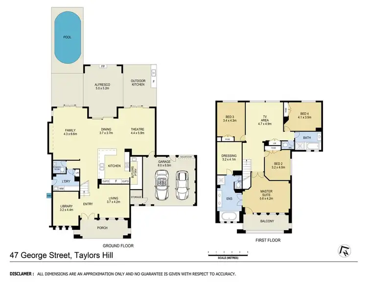 Floorplan of Homely house listing, 47 George Street, Taylors Hill VIC 3037