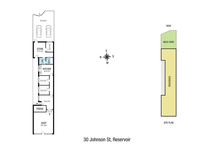 Floorplan of Homely house listing, 30 Johnson Street, Reservoir VIC 3073