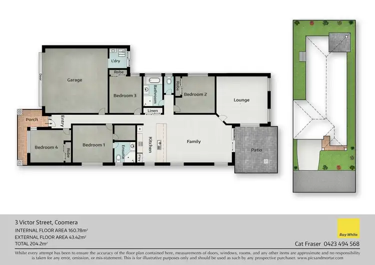 Floorplan of Homely house listing, 3 Victor Street, Coomera QLD 4209