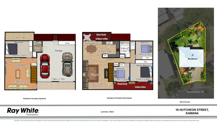 Floorplan of Homely house listing, 16 Hutcheon Street, Kawana QLD 4701