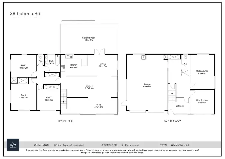 Floorplan of Homely house listing, 38 Kaloma Road, The Gap QLD 4061