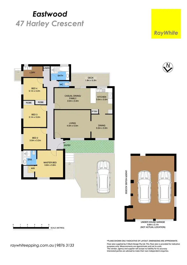 Floorplan of Homely house listing, 47 Harley Crescent, Eastwood NSW 2122