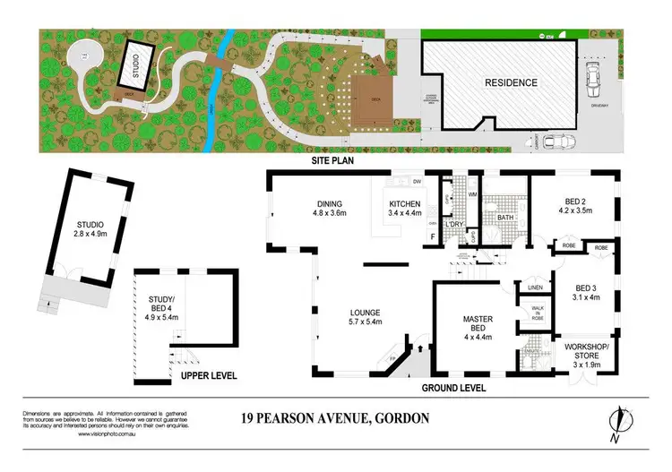 Floorplan of Homely house listing, 19 Pearson Avenue, Gordon NSW 2072