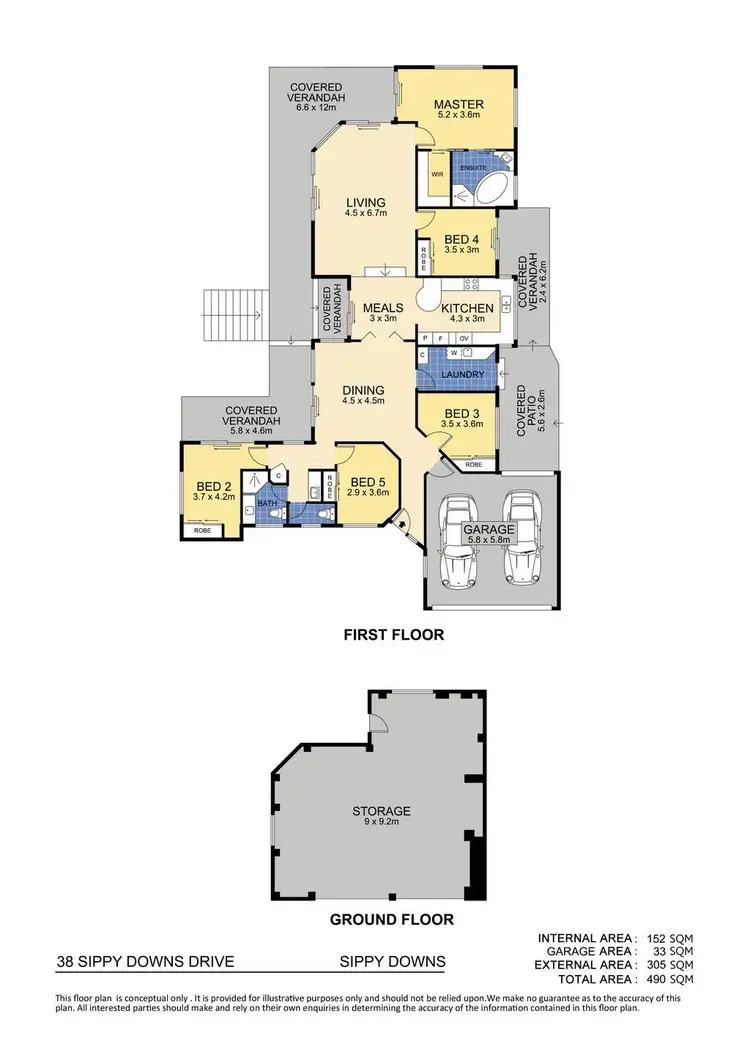 Floorplan of Homely house listing, 38 Sippy Downs Drive, Sippy Downs QLD 4556