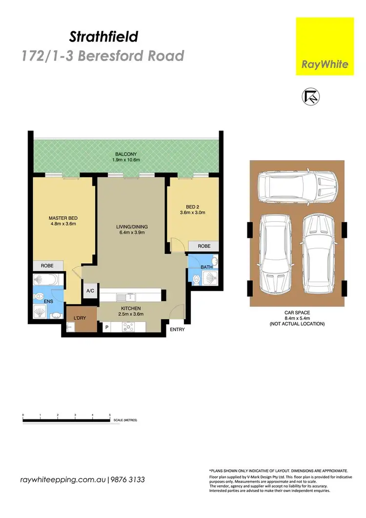 Floorplan of Homely apartment listing, 172/1-3 Beresford Road, Strathfield NSW 2135