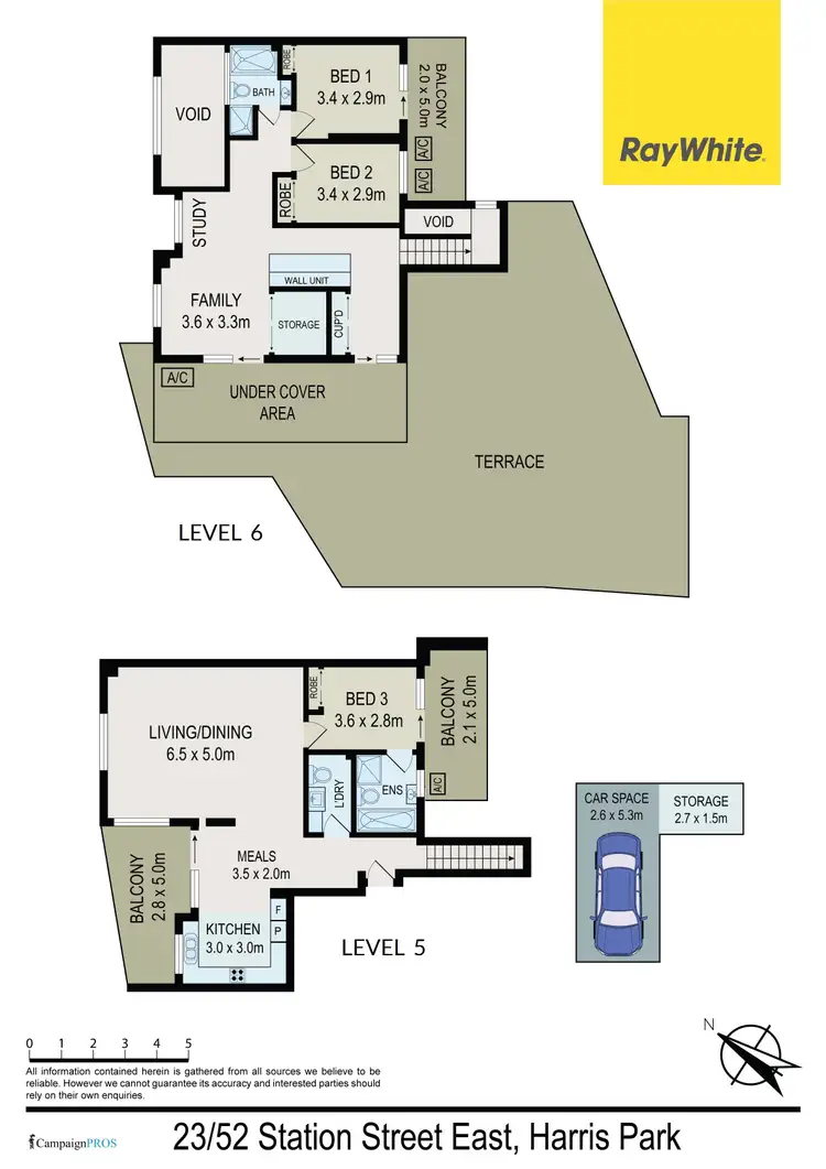 Floorplan of Homely apartment listing, 23/52 Station Street East, Harris Park NSW 2150