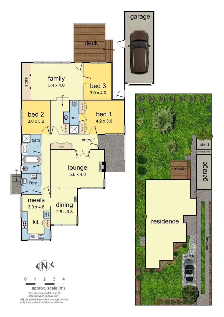 Floorplan of Homely house listing, 55 Surrey Road, Blackburn North VIC 3130