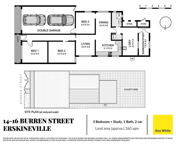 Floorplan of Homely house listing, 14-16 Burren Street, Erskineville NSW 2043