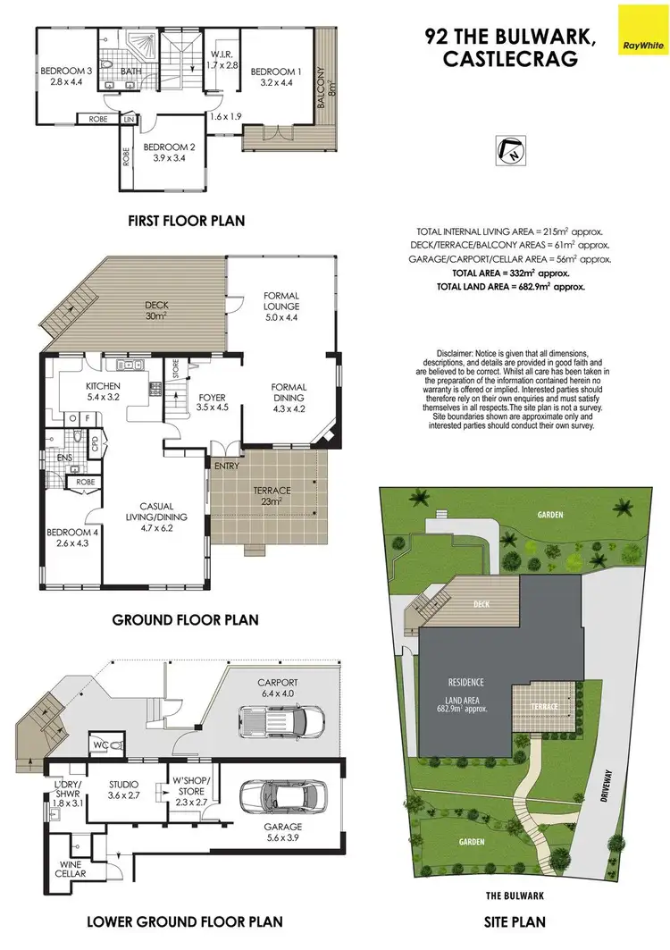 Floorplan of Homely house listing, 92 The Bulwark, Castlecrag NSW 2068