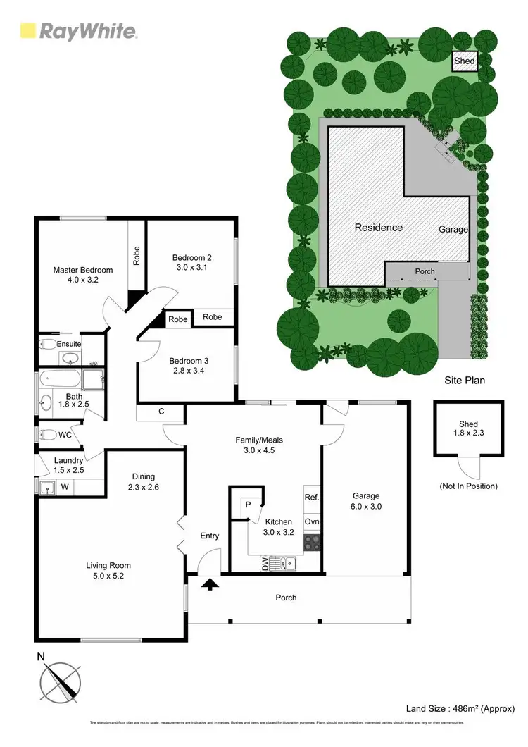 Floorplan of Homely unit listing, 1/51 Humphries Road, Frankston South VIC 3199