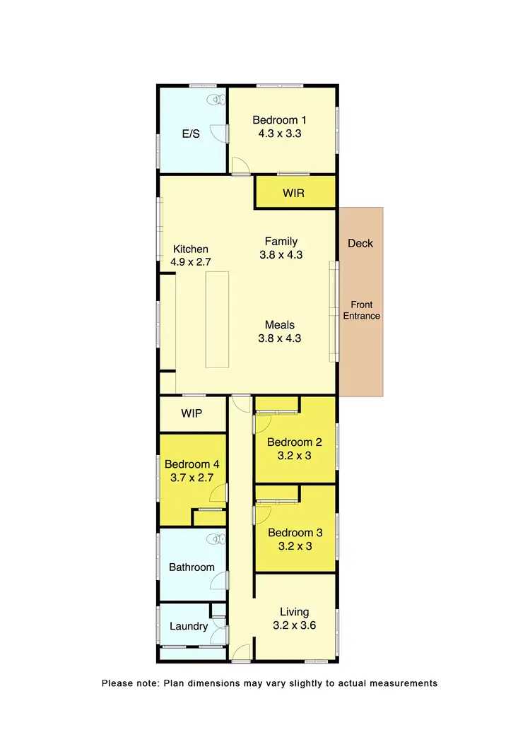 Floorplan of Homely rural property listing, 135 Scholes Road, Raglan VIC 3373