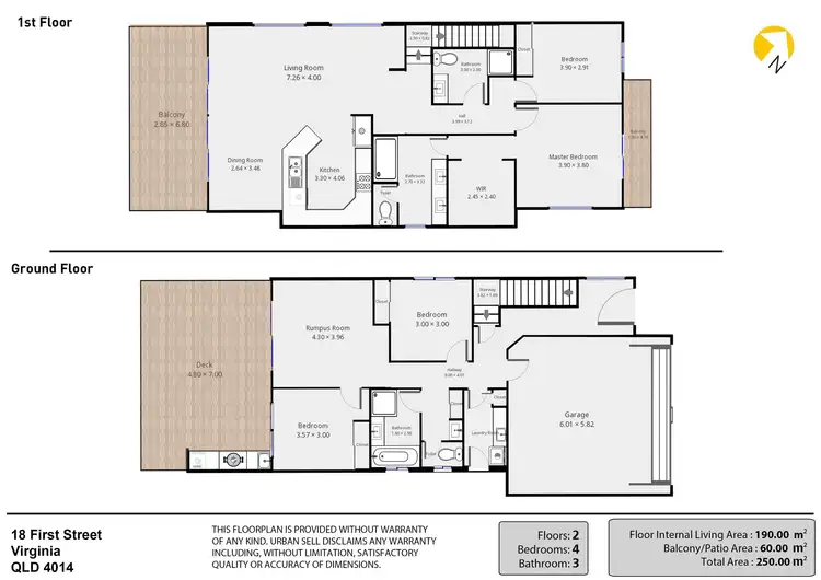 Floorplan of Homely house listing, 18 First Street, Virginia QLD 4014