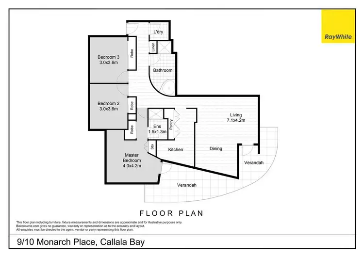 Floorplan of Homely house listing, 9/10 Monarch Place, Callala Bay NSW 2540