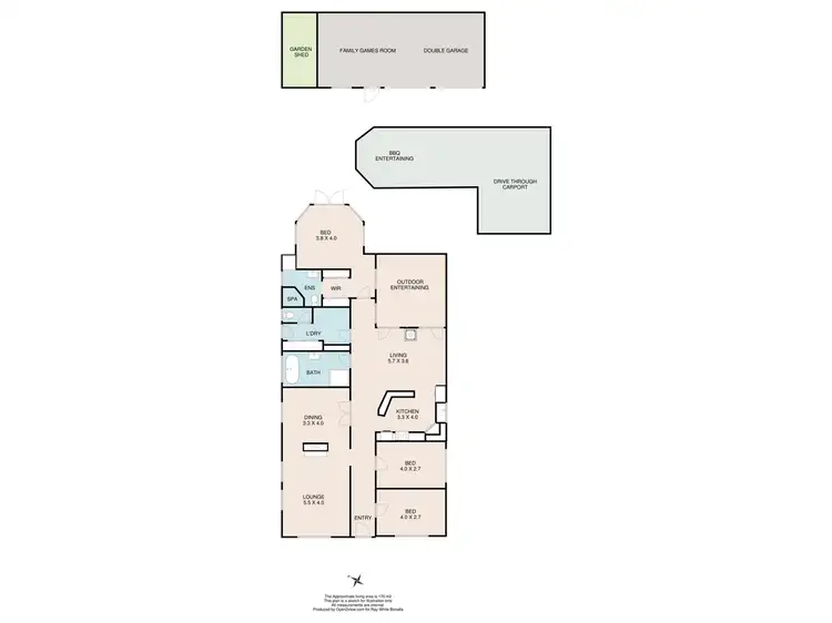 Floorplan of Homely house listing, 25 Cecil Street, Benalla VIC 3672