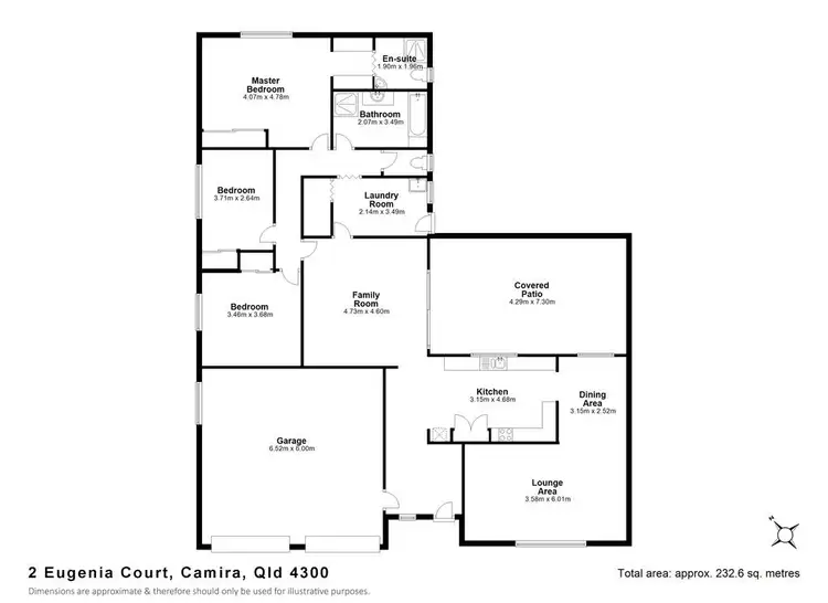 Floorplan of Homely house listing, 2 Eugenia Court, Camira QLD 4300