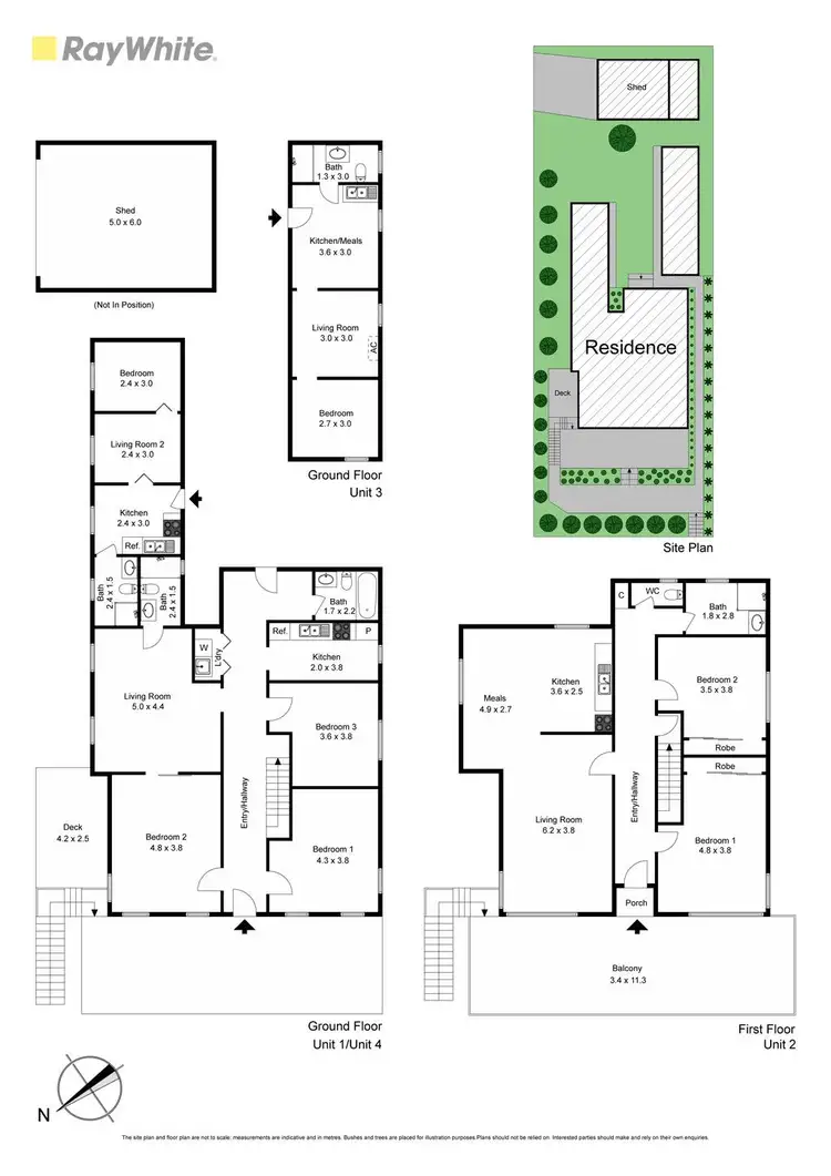 Floorplan of Homely house listing, 1-4/6 Queen Street, Frankston VIC 3199