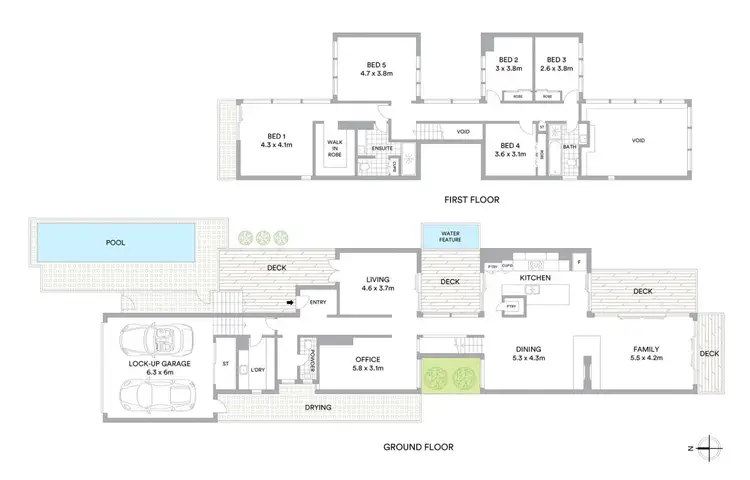 Floorplan of Homely house listing, 124 Brisbane Corso, Fairfield QLD 4103